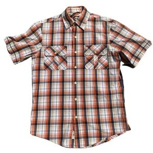💜𝅺MENS Timberland Button Up Cotton Shirt Size Small